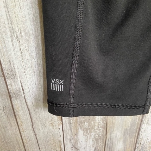 VSX Black Crop Leggings - Picture 4 of 5